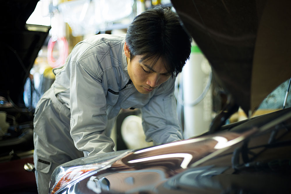 車から発生する異音修理